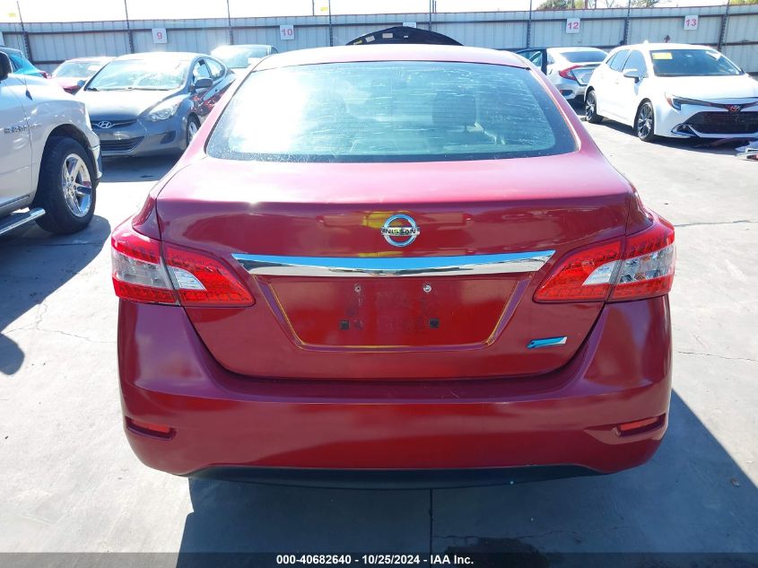 2014 Nissan Sentra S VIN: 3N1AB7AP6EL623543 Lot: 40682640