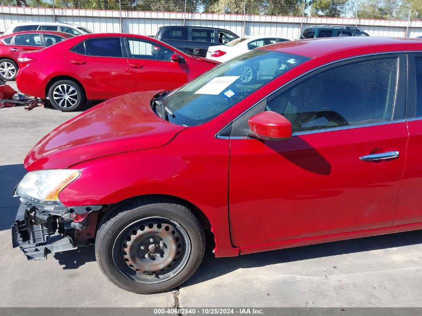 2014 Nissan Sentra S VIN: 3N1AB7AP6EL623543 Lot: 40682640