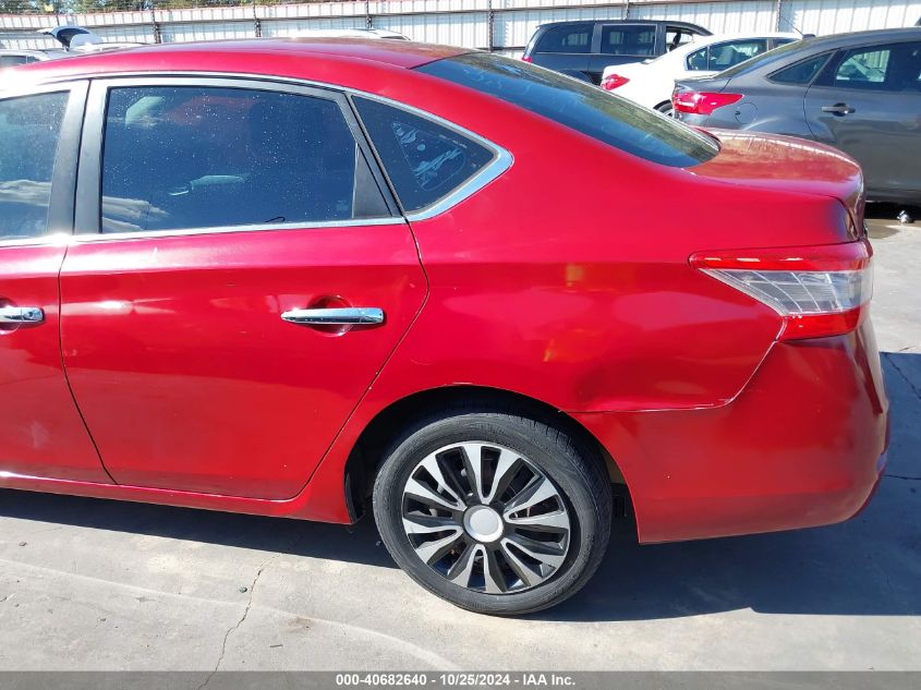 2014 Nissan Sentra S VIN: 3N1AB7AP6EL623543 Lot: 40682640