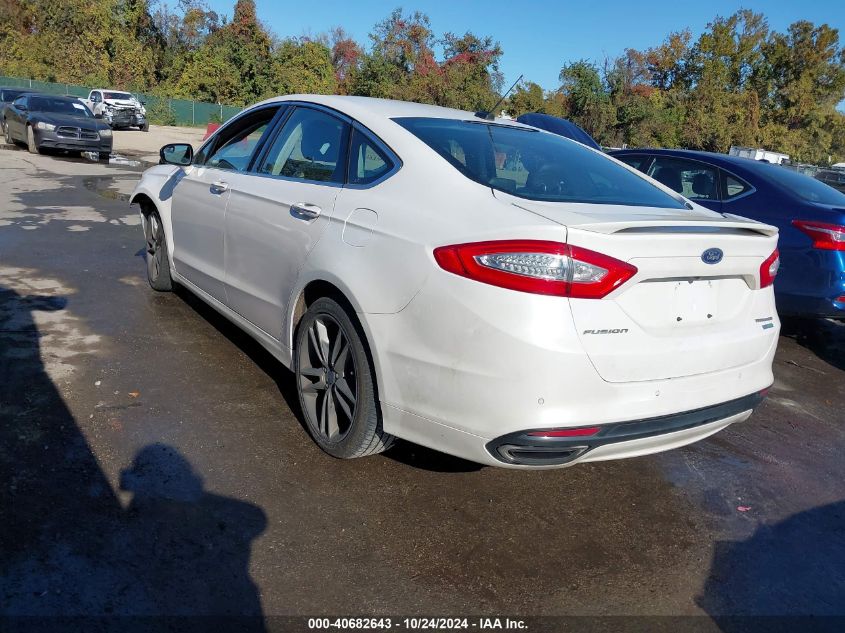 VIN 3FA6P0D91GR242813 2016 Ford Fusion, Titanium no.3