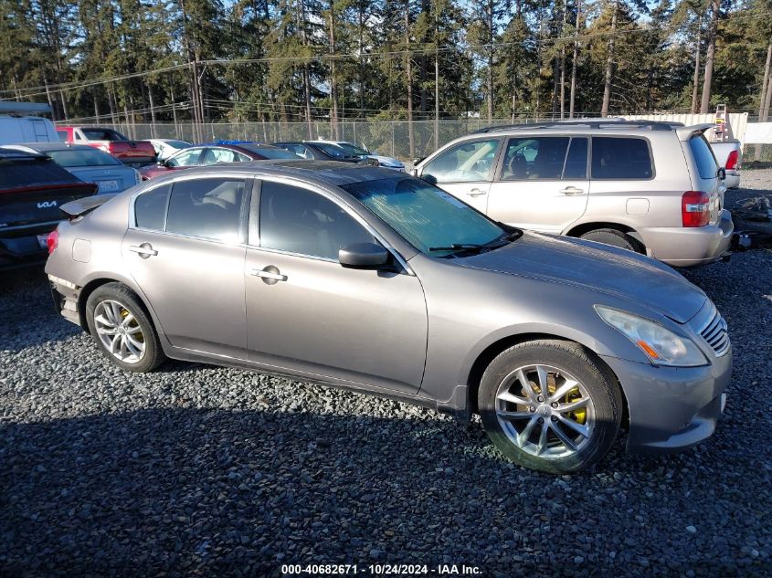 2010 Infiniti G37 Journey VIN: JN1CV6AP8AM406716 Lot: 40682671