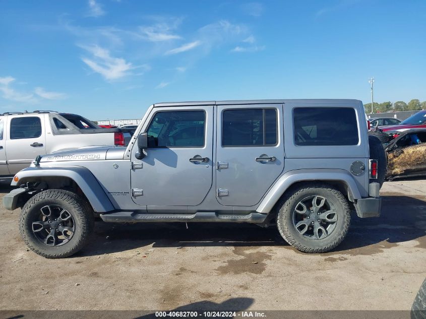 2017 Jeep Wrangler Unlimited Smoky Mountain 4X4 VIN: 1C4BJWEG9HL687908 Lot: 40682700