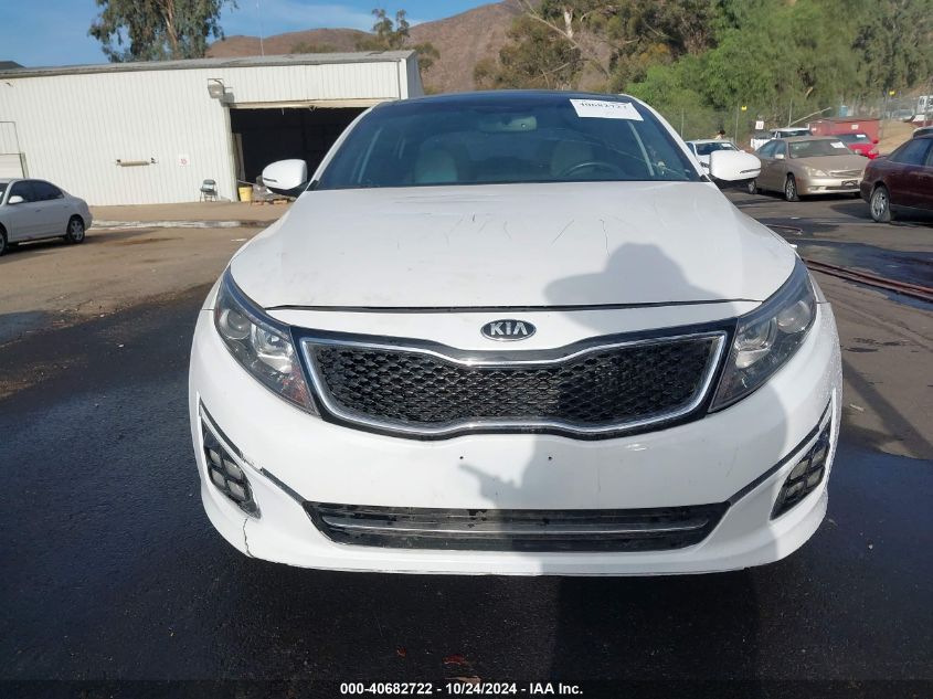 2015 Kia Optima Sxl Turbo VIN: 5XXGR4A63FG429896 Lot: 40682722