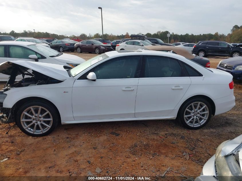 2016 Audi A4 2.0T Premium VIN: WAUAFAFL9GA006990 Lot: 40682724