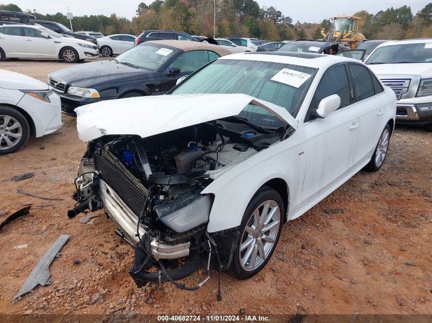 2016 Audi A4 2.0T Premium VIN: WAUAFAFL9GA006990 Lot: 40682724