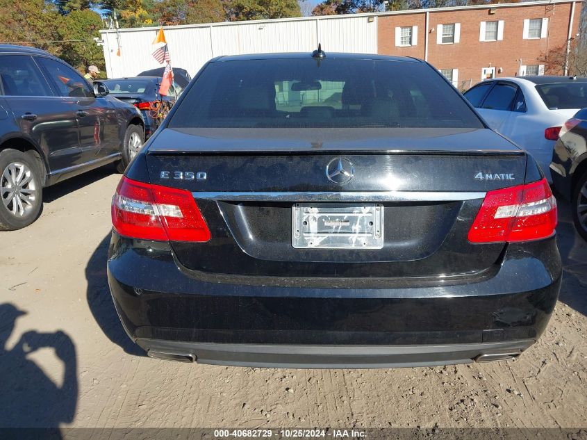 2013 Mercedes-Benz E 350 4Matic VIN: WDDHF8JB2DA736072 Lot: 40682729