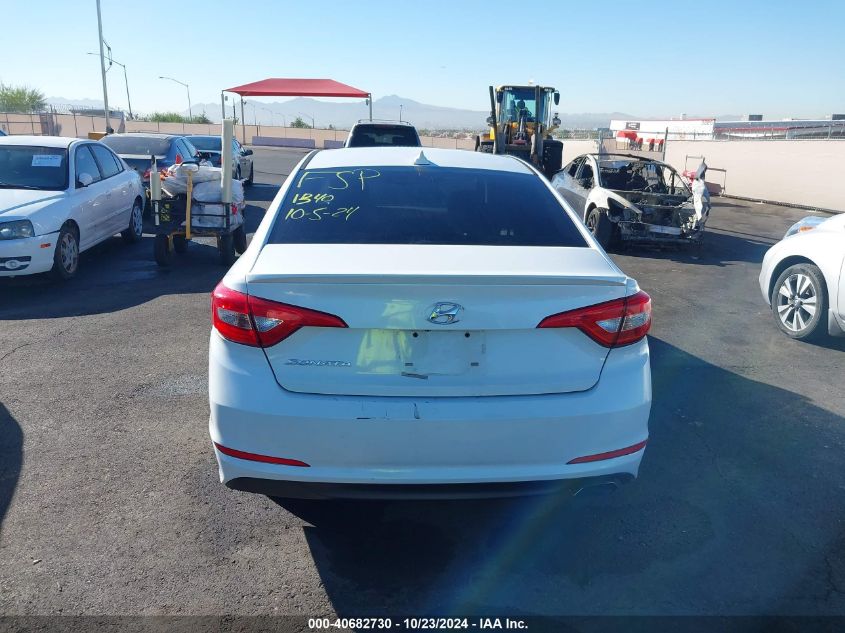 2016 Hyundai Sonata Se VIN: 5NPE24AF3GH364842 Lot: 40682730