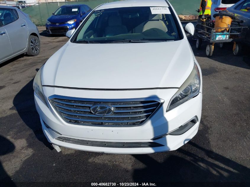 2016 Hyundai Sonata Se VIN: 5NPE24AF3GH364842 Lot: 40682730