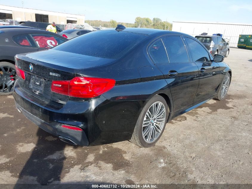 VIN WBAJA5C51KBX87325 2019 BMW 530I no.4