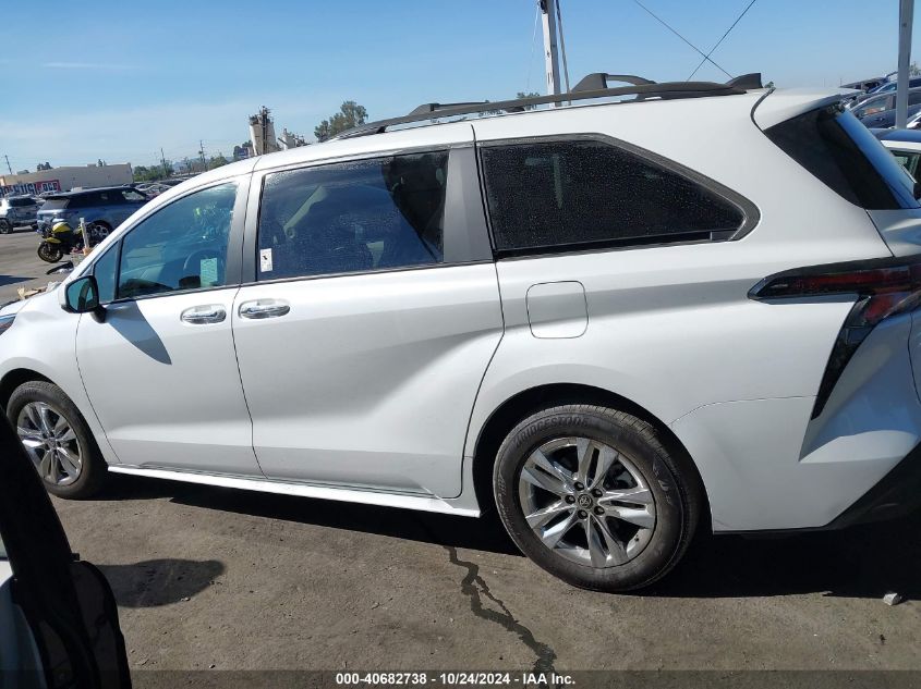 2024 Toyota Sienna Xle VIN: 5TDJSKFC0RS147246 Lot: 40682738