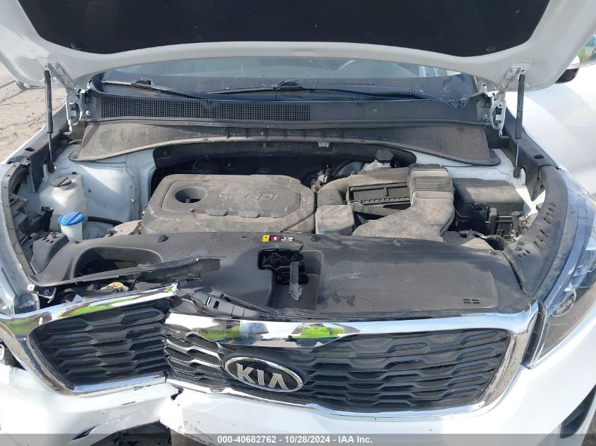 2020 Kia Sorento 2.4L L VIN: 5XYPG4A31LG638900 Lot: 40682762