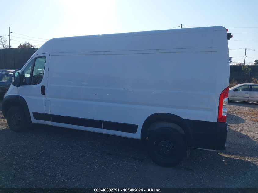 2023 Ram Promaster 2500 High Roof 159 Wb VIN: 3C6LRVDG1PE529795 Lot: 40682791