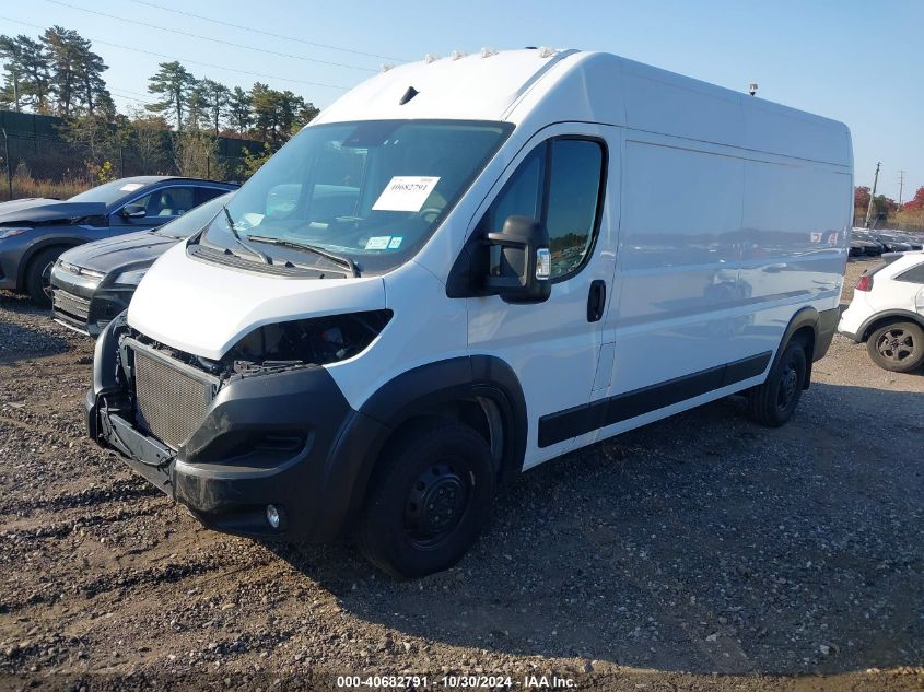 2023 Ram Promaster 2500 High Roof 159 Wb VIN: 3C6LRVDG1PE529795 Lot: 40682791