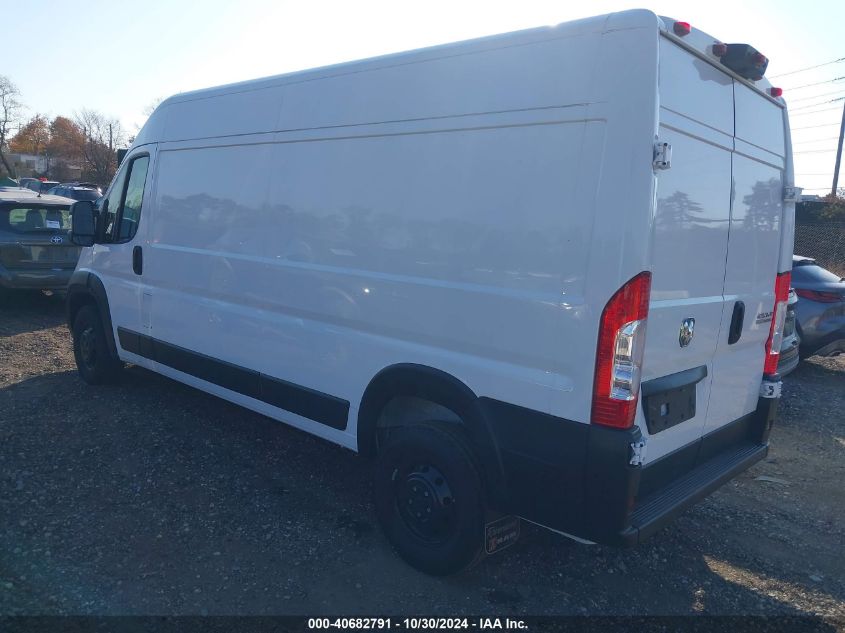 2023 Ram Promaster 2500 High Roof 159 Wb VIN: 3C6LRVDG1PE529795 Lot: 40682791