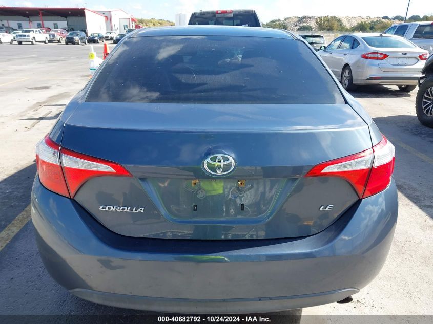 2015 TOYOTA COROLLA LE - 2T1BURHE4FC317439
