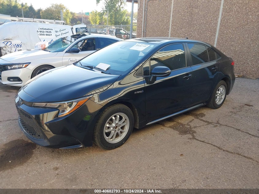 2021 TOYOTA COROLLA VIN: JTDEAMDE5MJ003783