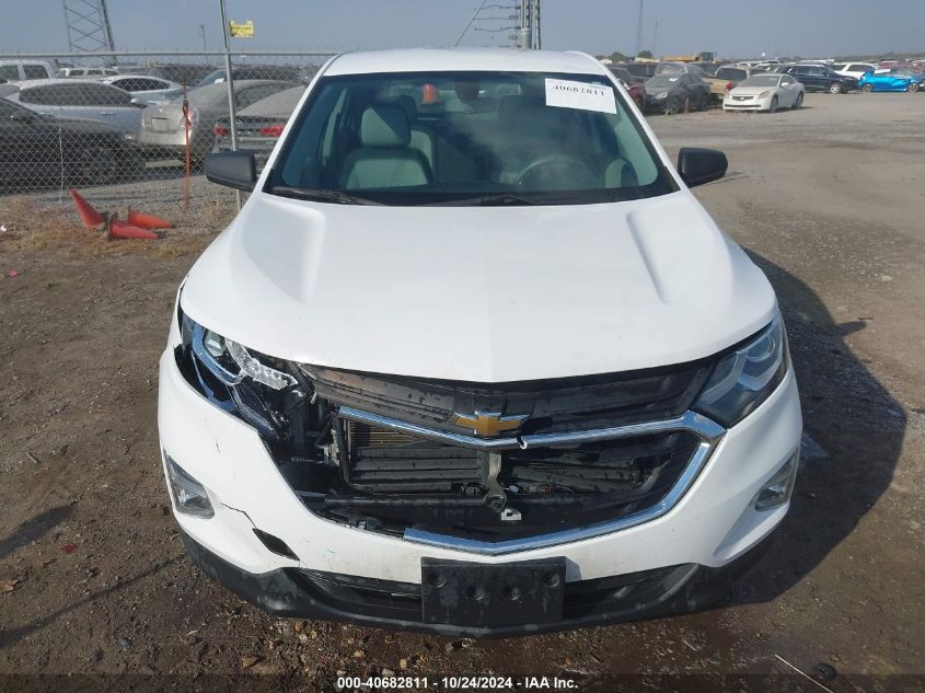 2018 Chevrolet Equinox Ls VIN: 3GNAXHEV3JL117098 Lot: 40682811