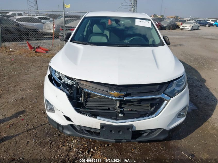 2018 Chevrolet Equinox Ls VIN: 3GNAXHEV3JL117098 Lot: 40682811