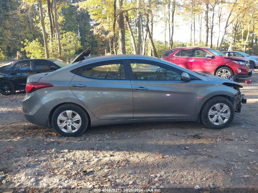 2016 Hyundai Elantra Se/Sport/Limited VIN: KMHDH4AE4GU601244 Lot: 40682827