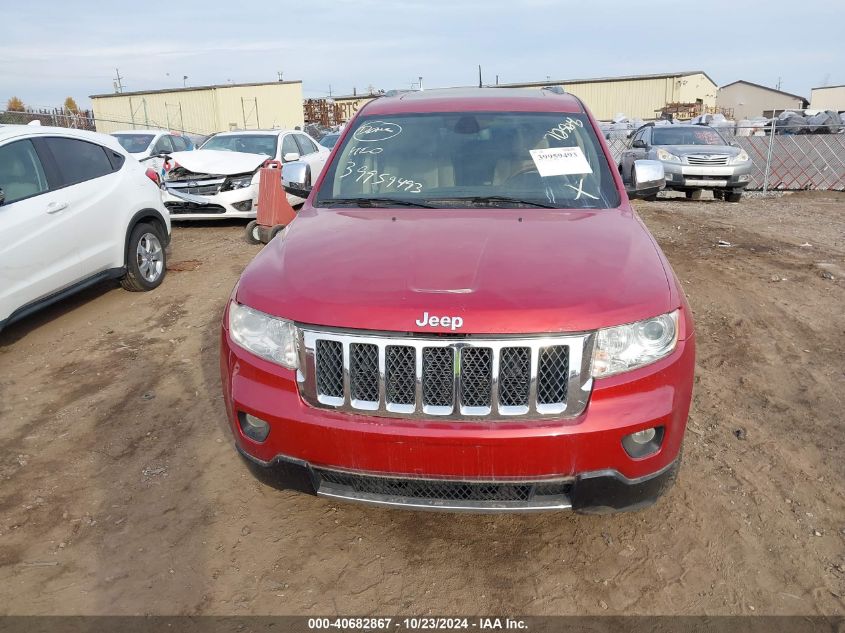 2011 Jeep Grand Cherokee Overland VIN: 1J4RR6GT9BC560336 Lot: 40682867