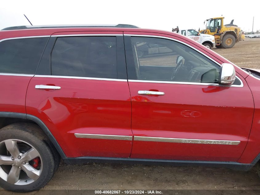 2011 Jeep Grand Cherokee Overland VIN: 1J4RR6GT9BC560336 Lot: 40682867