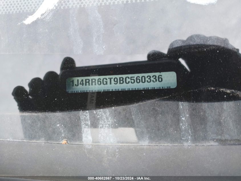 2011 Jeep Grand Cherokee Overland VIN: 1J4RR6GT9BC560336 Lot: 40682867
