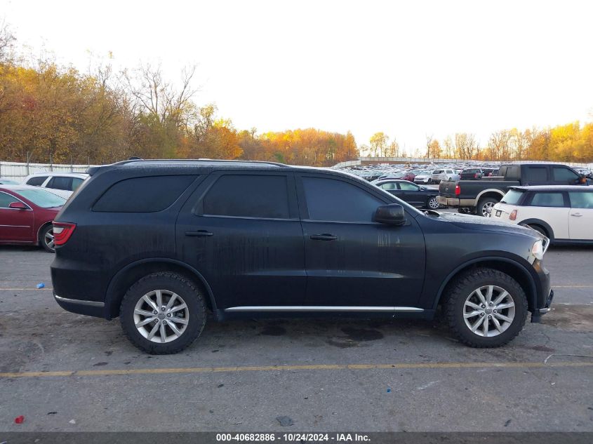 2014 Dodge Durango Sxt VIN: 1C4RDJAG7EC562299 Lot: 40682886