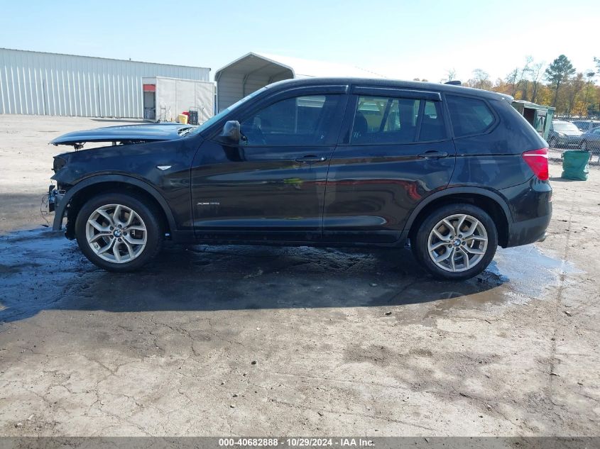 2014 BMW X3 xDrive35I VIN: 5UXWX7C57E0E78186 Lot: 40682888