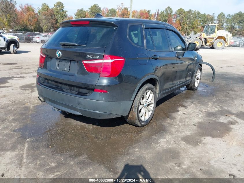 VIN 5UXWX7C57E0E78186 2014 BMW X3, Xdrive35I no.4