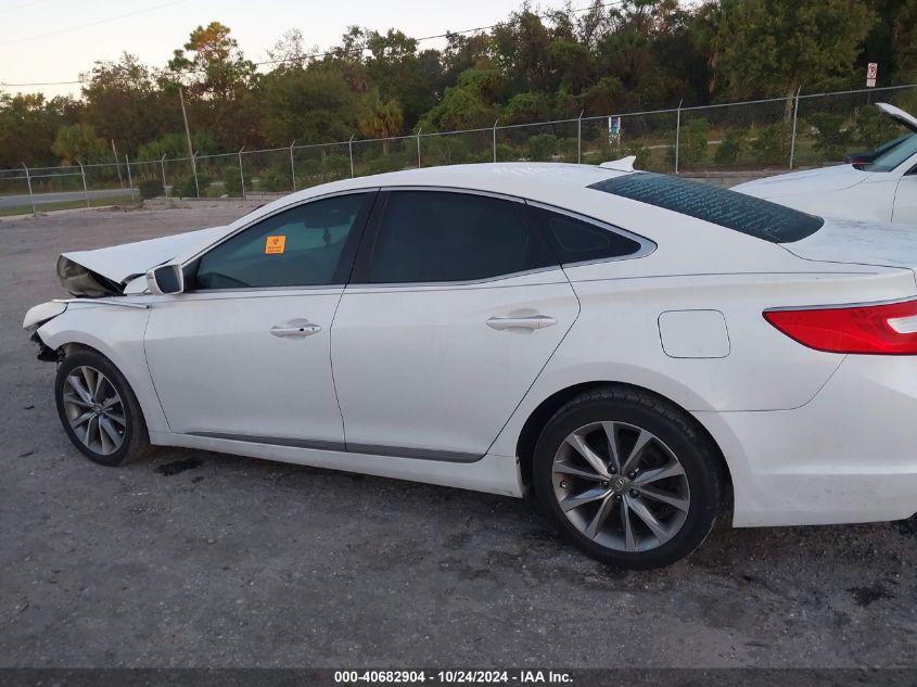 2016 Hyundai Azera VIN: KMHFG4JG4GA569426 Lot: 40682904