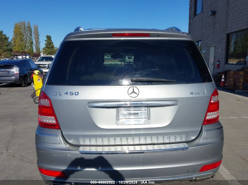 2011 Mercedes-Benz Gl 450 4Matic VIN: 4JGBF7BEXBA691510 Lot: 40682922