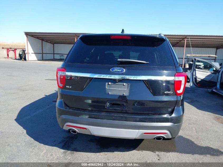 2016 Ford Explorer Xlt VIN: 1FM5K8D86GGC93172 Lot: 40682943