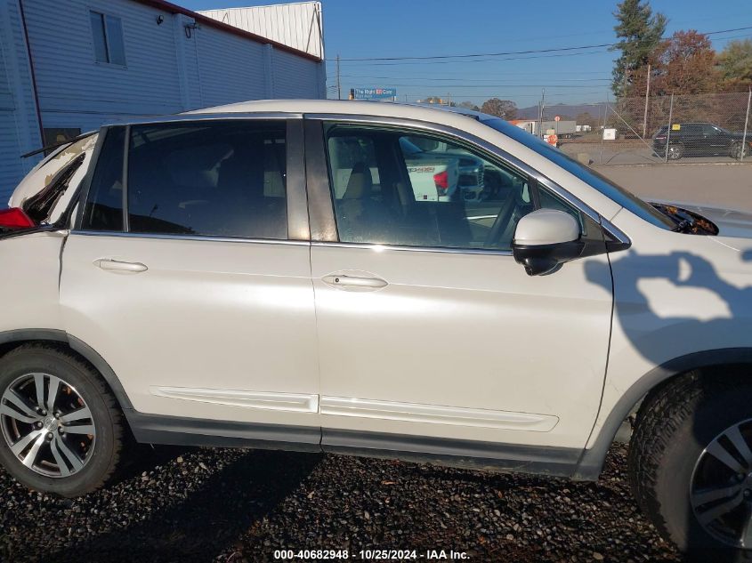 2016 Honda Pilot Ex VIN: 5FNYF6H39GB003266 Lot: 40682948