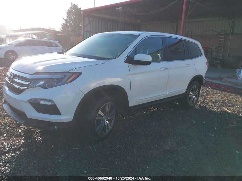 2016 Honda Pilot Ex VIN: 5FNYF6H39GB003266 Lot: 40682948