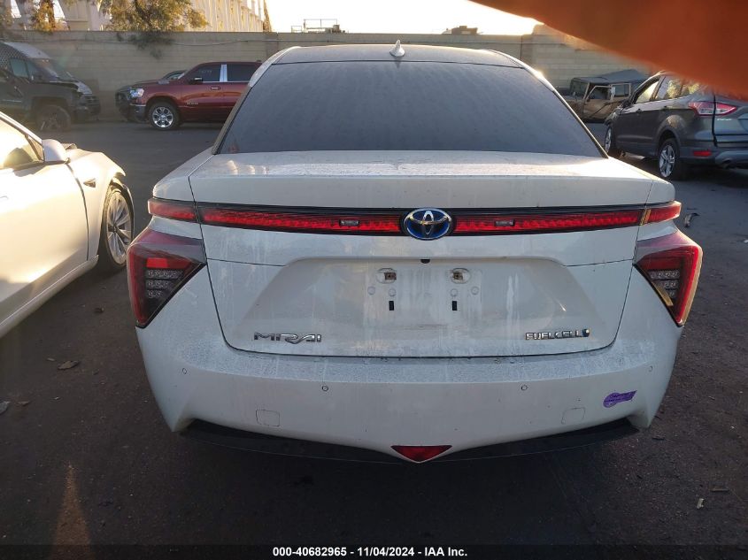 2018 Toyota Mirai VIN: JTDBVRBD2JA005100 Lot: 40682965