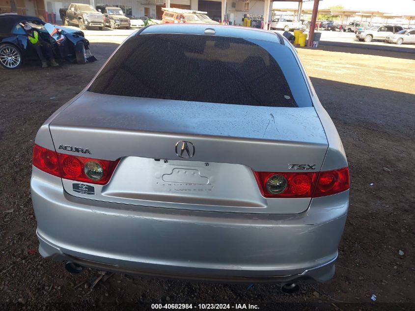 2006 Acura Tsx VIN: JH4CL96896C011638 Lot: 40682984