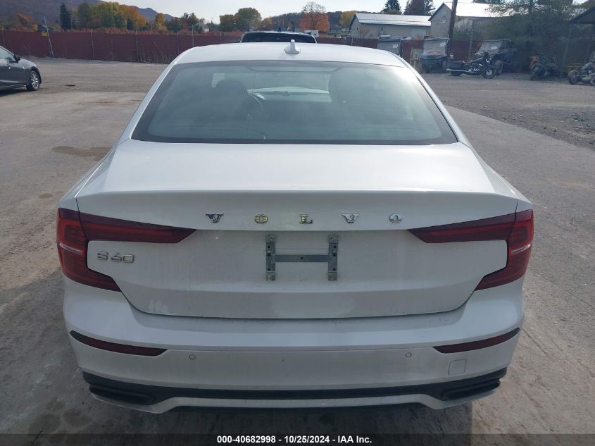 2020 Volvo S60 Hybrid T8 Polestar VIN: 7JRBK0FP9LG054899 Lot: 40682998