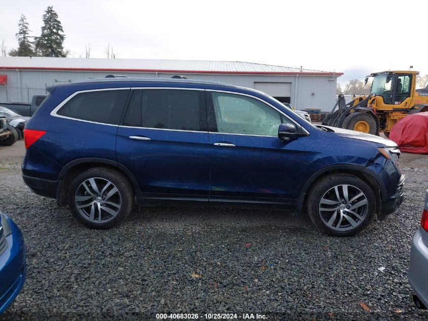 2016 Honda Pilot Touring VIN: 5FNYF6H9XGB061519 Lot: 40683026