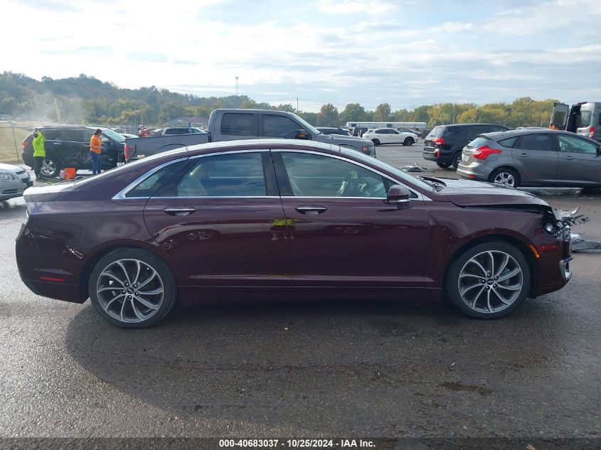 2018 Lincoln Mkz Hybrid Reserve VIN: 3LN6L5MU8JR619826 Lot: 40683037