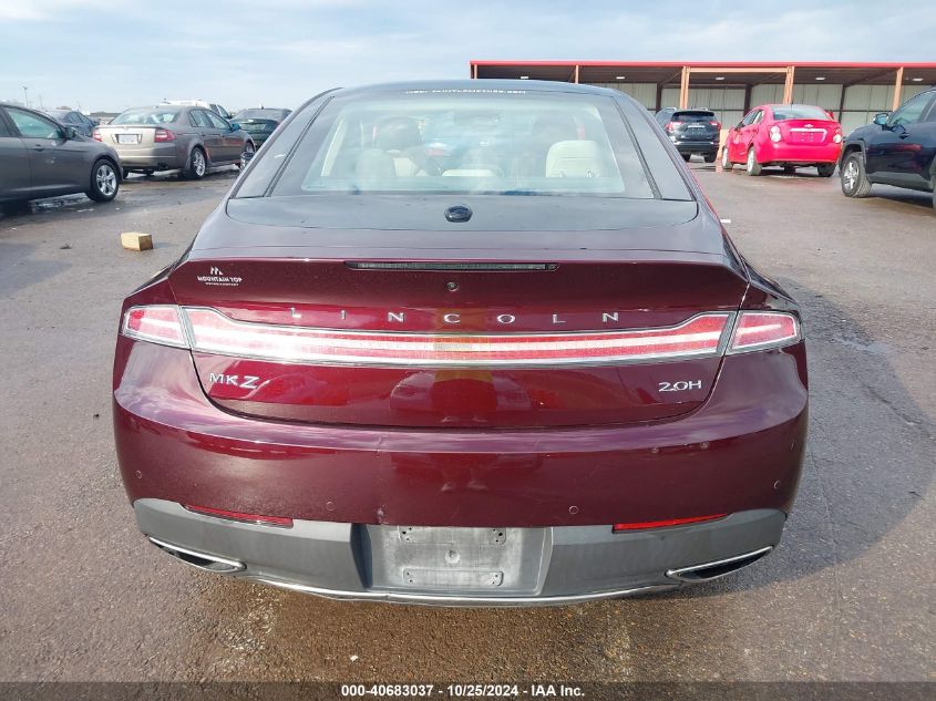 2018 Lincoln Mkz Hybrid Reserve VIN: 3LN6L5MU8JR619826 Lot: 40683037