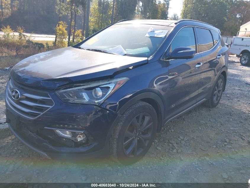 2017 Hyundai Santa Fe Sport 2.0T Ultimate VIN: 5XYZW4LA6HG499121 Lot: 40683040