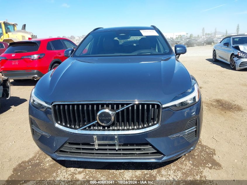 2022 Volvo Xc60 B5 Momentum VIN: YV4L12DK8N1034249 Lot: 40683041