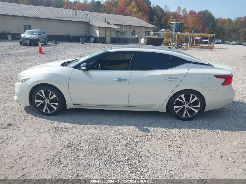 2017 Nissan Maxima 3.5 Platinum VIN: 1N4AA6AP8HC378096 Lot: 40683084