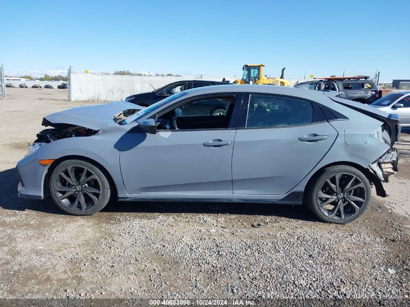 2018 Honda Civic Sport VIN: SHHFK7H41JU235304 Lot: 40683098