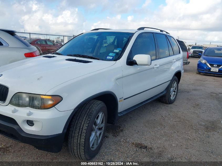 2006 BMW X5 3.0I VIN: 5UXFA13556LY25607 Lot: 40683162