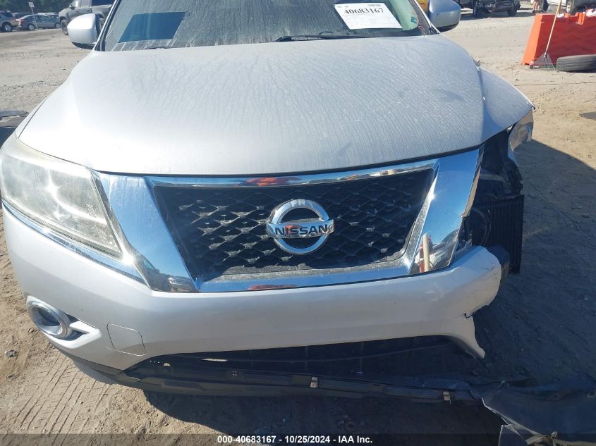 2016 Nissan Pathfinder Sv VIN: 5N1AR2MN0GC632822 Lot: 40683167