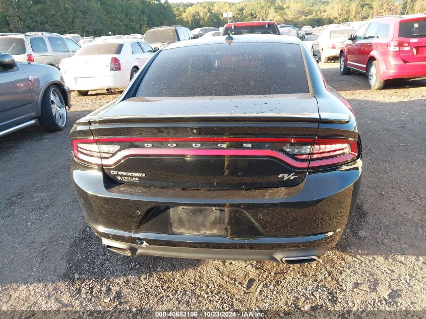 2018 Dodge Charger R/T Rwd VIN: 2C3CDXCT8JH221850 Lot: 40683196