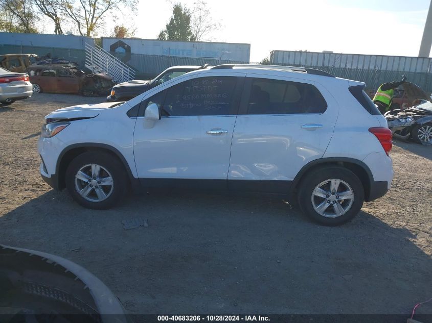 2019 Chevrolet Trax 1Lt VIN: 3GNCJLSB7KL389694 Lot: 40683206