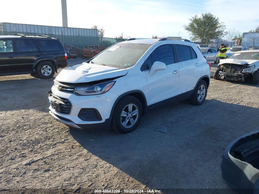 2019 Chevrolet Trax 1Lt VIN: 3GNCJLSB7KL389694 Lot: 40683206