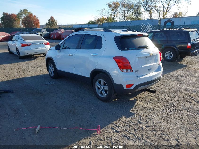 2019 Chevrolet Trax 1Lt VIN: 3GNCJLSB7KL389694 Lot: 40683206